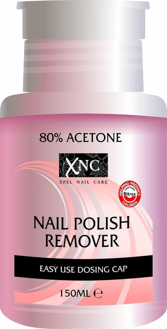 XNC Extra Strength Nail Polish Remover Gel with Pump Dosing Cap Dispenser, 150 ml